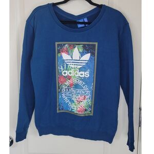 Adidas 3 Streifen Oversized Crewneck Sweater